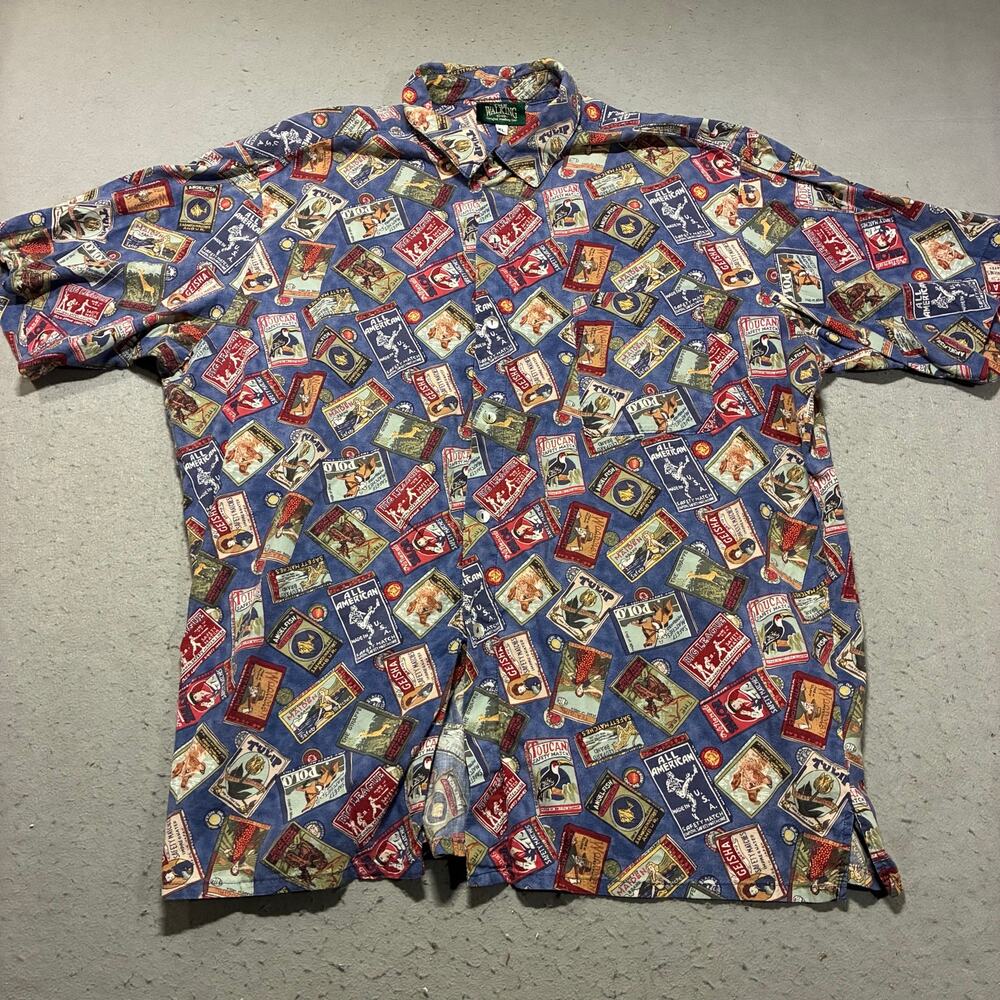 Vintage The Walking Co. Hawaiian Shirt Men’s XL Made in USA